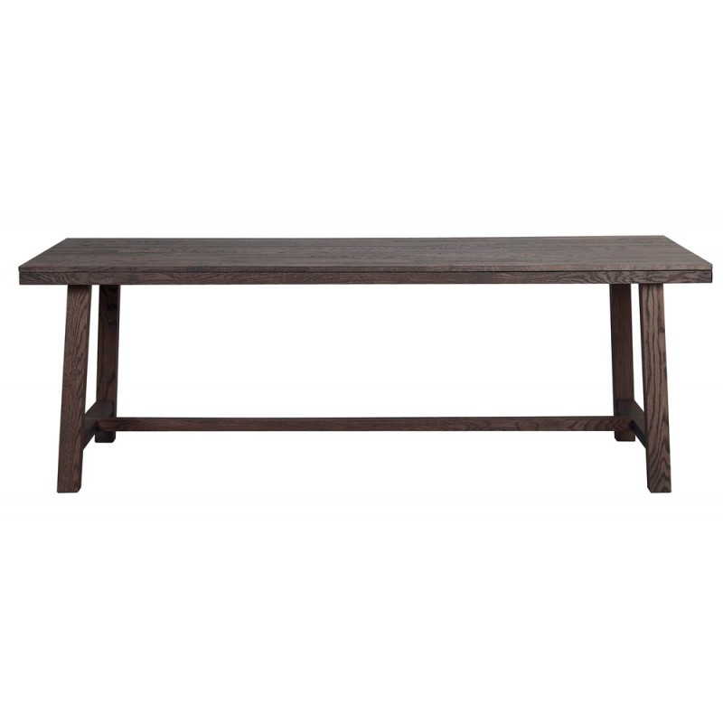 RO Brooklyn Extending Dining Table H 220x95 Dark Brown